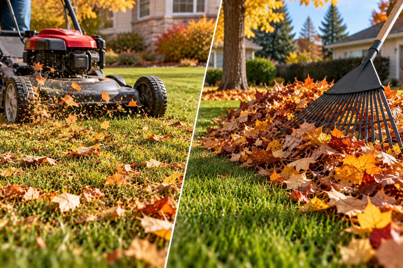 Mulching vs. Raking Leaves: Which Is Best for Your Lawn?